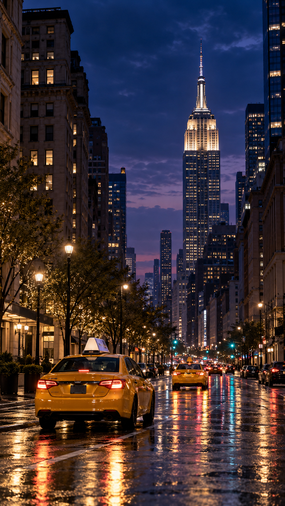 Nueva York de noche